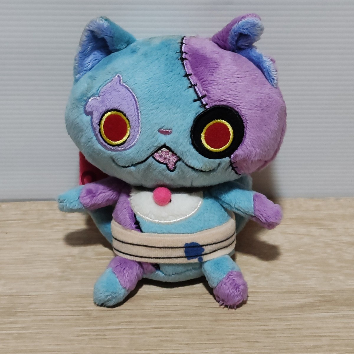 Yokai Watch Jiba Zombie Nyan Necronyan Plush Doll Bandai