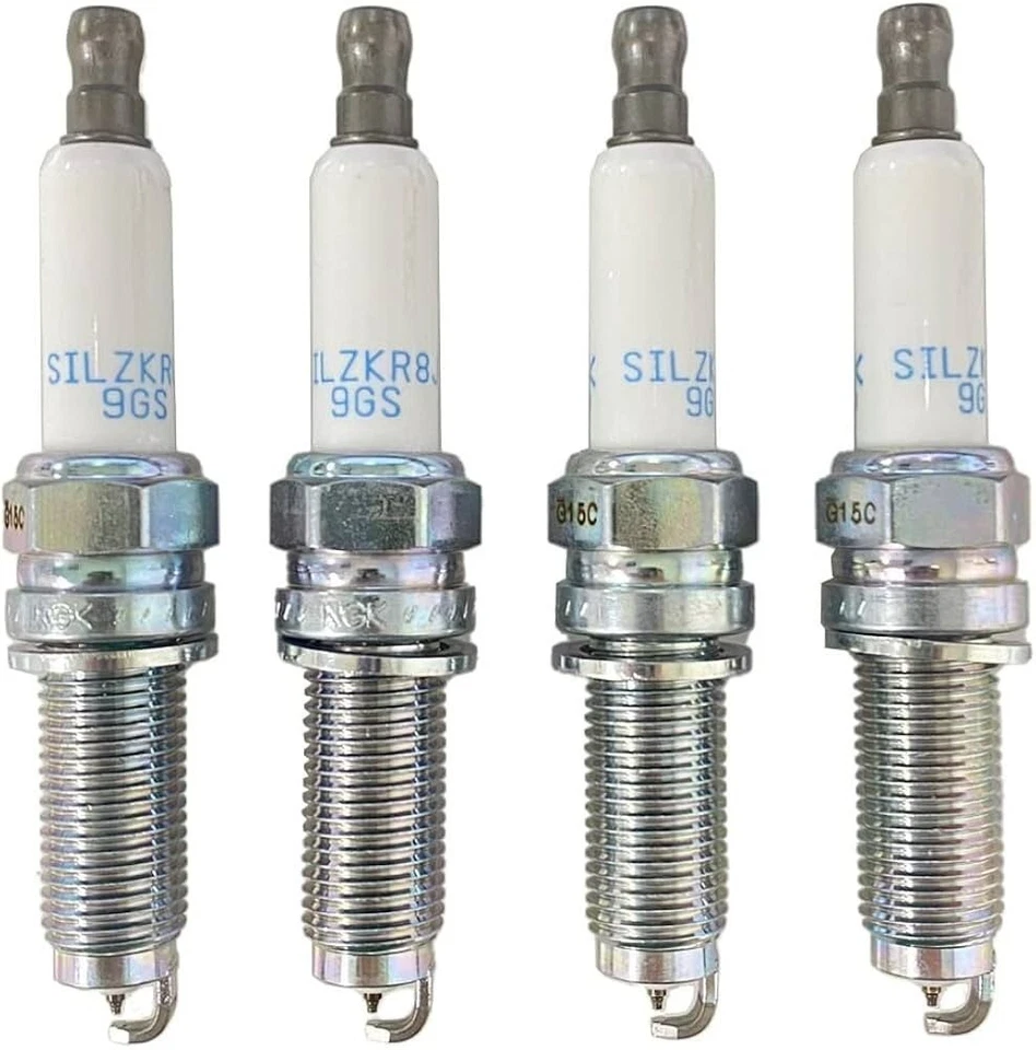 OEM Spark Plug 4PCS 1887509085 for Hyundai Genesis G80 Santa Fe Kia K5 2.5L - Image 2 of 2