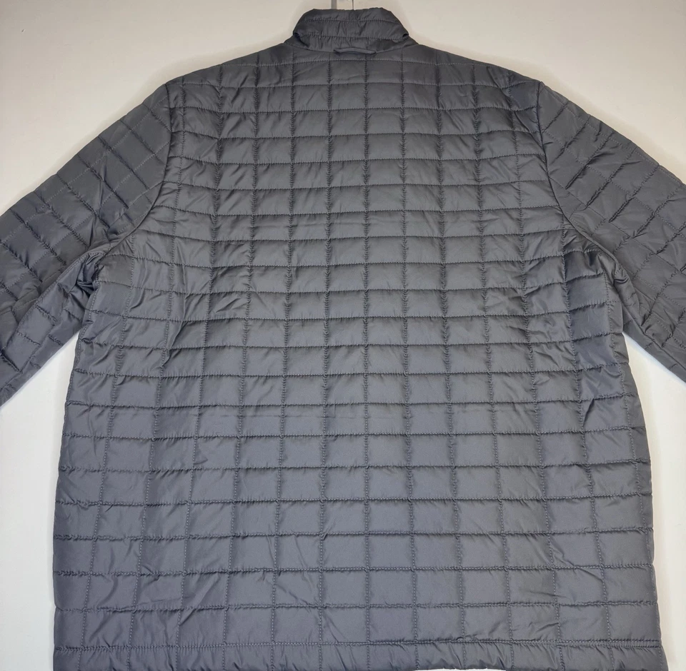 Chaqueta Gerry Para Hombres 2XL Gris Acolchada Embalable Puffer Ligera Cremallera Completa Abajo Foto 4 de 4