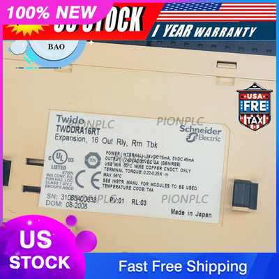 TWIDO series PLC module TWDDRA16RT US Free TAX