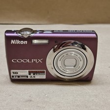 NIKON COOLPIX S220 10MP DIGITAL CAMERA PARTS/REPAIR Lens Error As Is