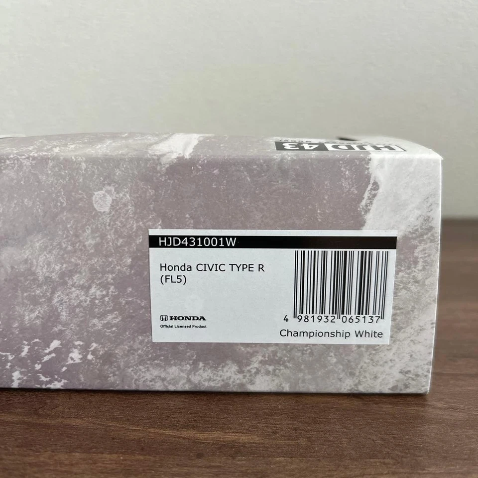Honda Civic Type R 1/43 Mini Diecast Car Hobby Japan Unopened - Image 4 of 4