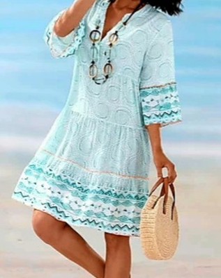 Kleid Gr38 Gr42 Sommerkleid Partykleid Strandkleid