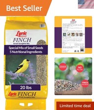 Finch - Small Songbird Wild Bird Seed - Attracts Goldfinches, House Finches, ...