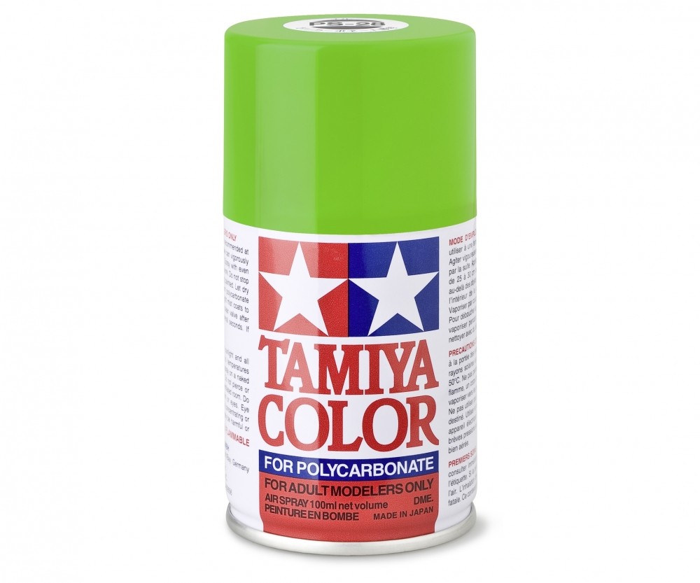 Tamiya 300086028 Spray PS-28 Neon Green Polycarbonate 100ml