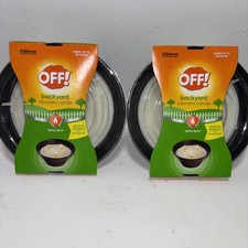 2 Pack - Citronella Candle Backyard 3-Wick Bucket Repel Mosquitoes Off 23 Oz