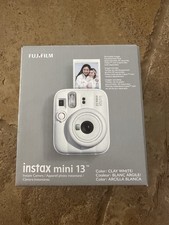 Fujifilm Instax Mini 13 Instant Film Camera - Clay White - New
