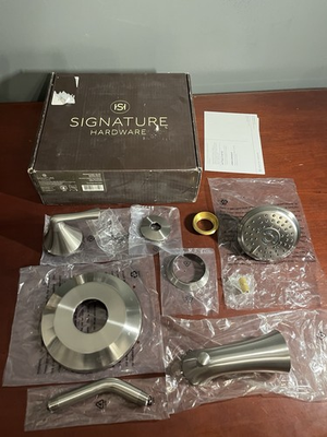 #ad Signature Hardware SHPR8030GZBN Provincetown Pressure Balanced Tub and Shower $61.99