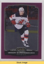 2022-23 O-Pee-Chee Platinum Matte Pink Yegor Sharangovich #157 READ 18fy