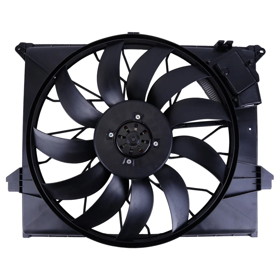 Radiator Cooling Fan For Mercedes-Benz GL320 GL350 GL550 ML320 ML350 1645000093 Foto 3 de 4