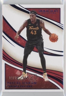 2019-20 Panini Immaculate Blue 19/25 Pascal Siakam #4 s3g