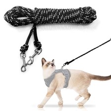 Extra Long Cat Leash for Yard, 9M/30FT Lightweight Outdoor 30 ft,