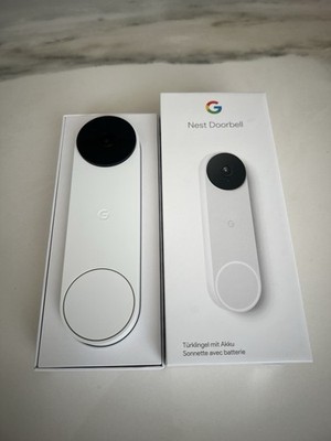 Google Nest Doorbell Türklingel mit Akku - Weiß