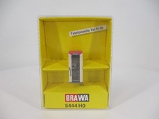 Brawa Spur H0 5444 Modell-Leuchte Telefonzelle Telekom Tel H 90 in OVP
