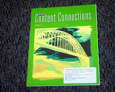 SRA CORRECTIVE READING CONTENT CONNECTIONS LEVEL C *Excellent Condition*