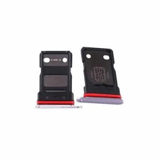 OnePlus 7T Sim Tray In Frosted Silver Single Sim 