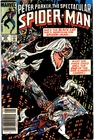 PETER PARKER SPECTACULAR SPIDER-MAN #90 NEWSSTAND BLACK CAT 2ND BLACK SUIT