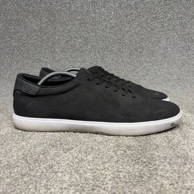 Cuater Phenom Shoes Sneaker Mens Size 13 Black White Woven Low Top Travis Mathew