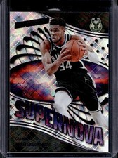 2024-25 Panini Revolution Giannis Antetokounmpo Supernova Cosmic #/99 Bucks