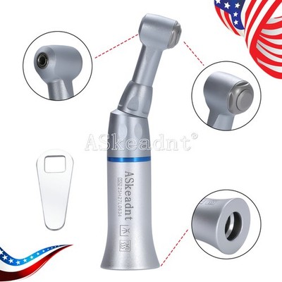 ASkeadnt Dental Low Slow Speed Handpiece Contra Angle Push Button Attach E-Type