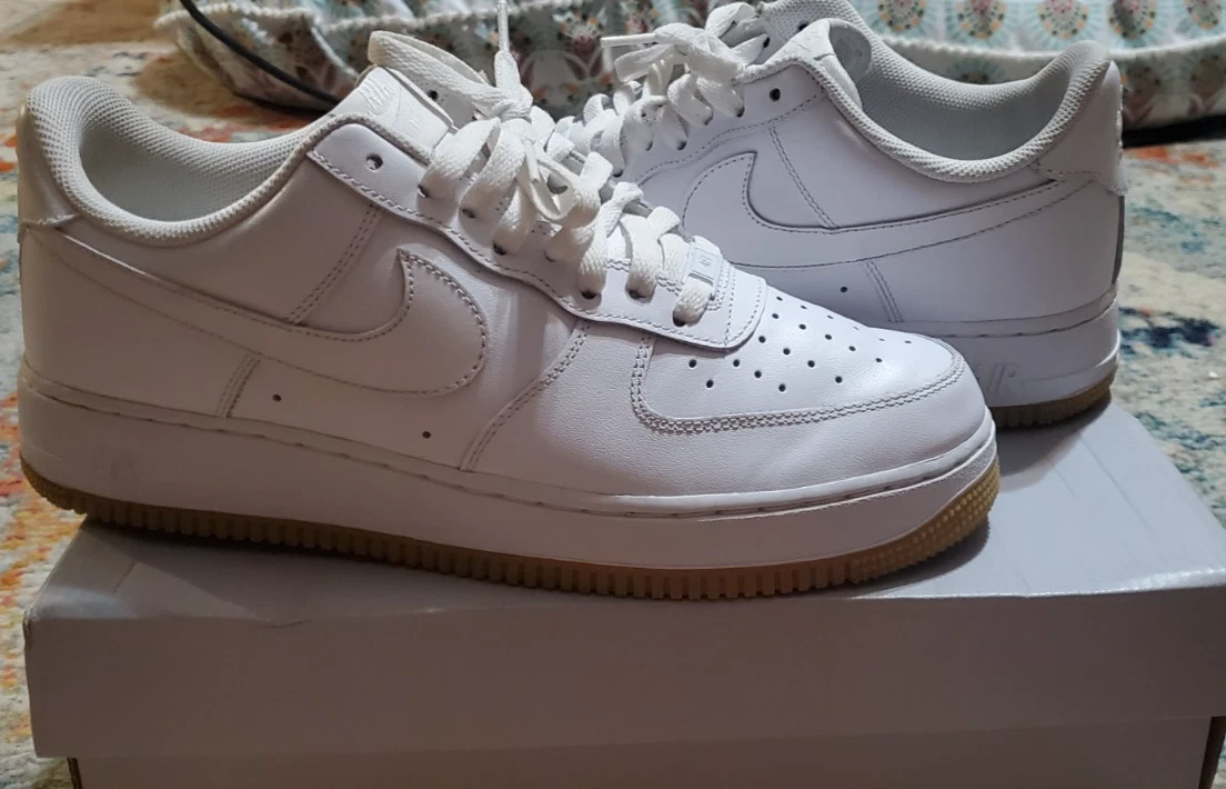Las mejores ofertas en Nike Air Force 1 White Gum | eBay