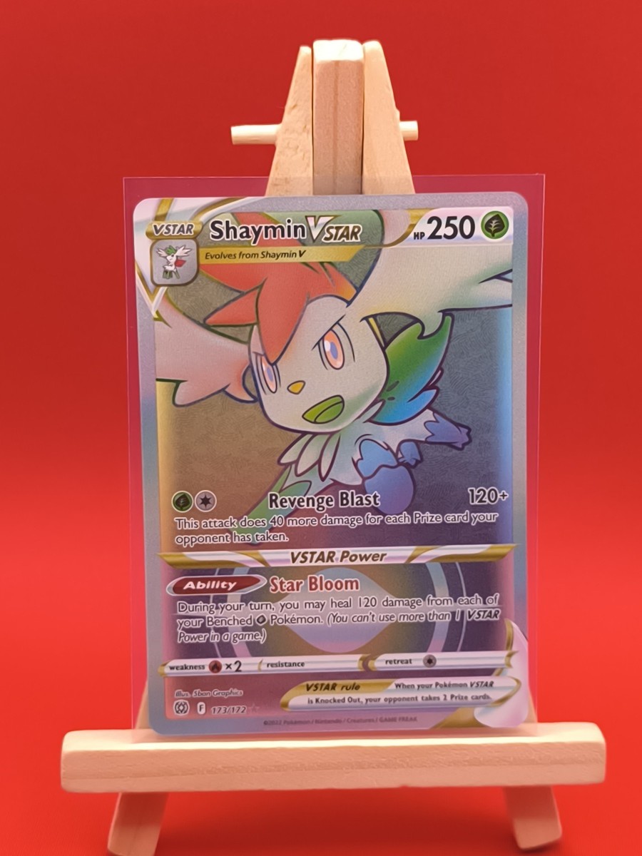 Shaymin VStar 173/172 Brilliant Stars Full Art Secret