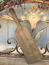 Primitive 12” antique  Butter  paddle