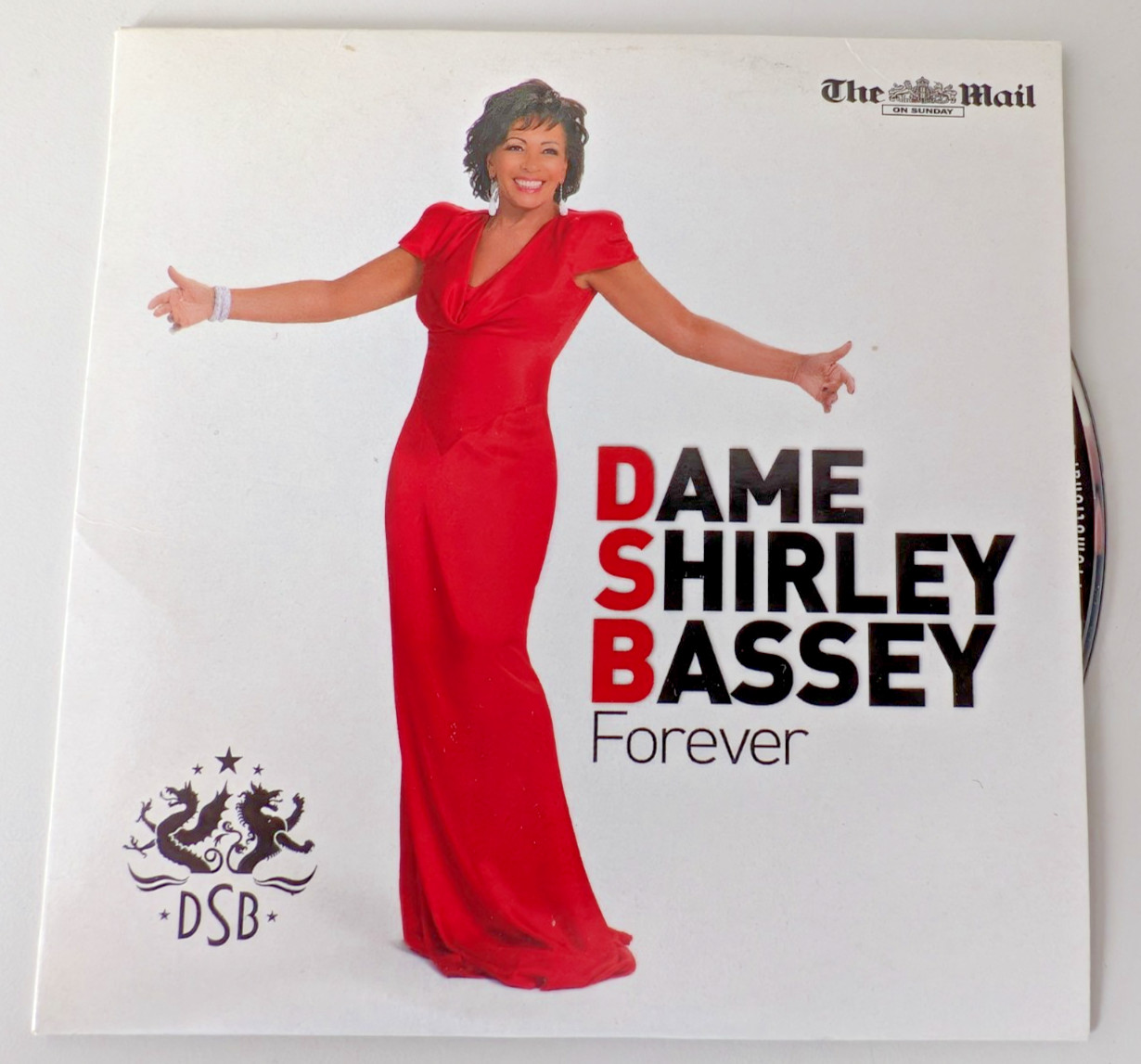 DAME SHIRLEY BASSEY - FOREVER - MAIL ON SUNDAY PROMO CD