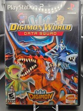 Digimon World Data Squad (2007) Sony PlayStation 2 PS2 CIB W/STICKERS