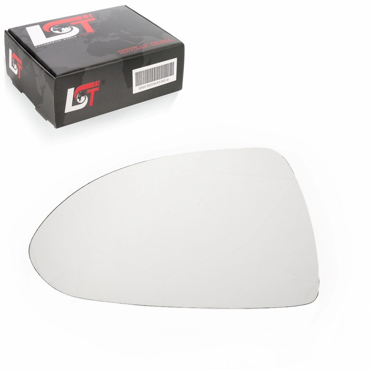 Exterior Mirror Side Mirror Adhesive Left Convex for Opel Corsa D S07 MK 3