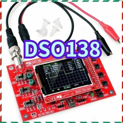 DSO138 Fully Welded Assembled   Digital   2.4'' 1Msps + Probe B1 #za
