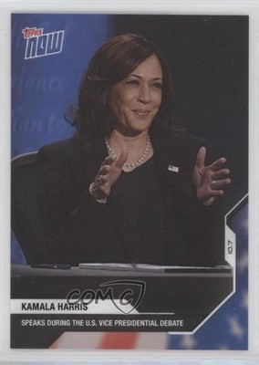 2020 Topps Now Election VP Debate /3216 Kamala Harris #5 0c3