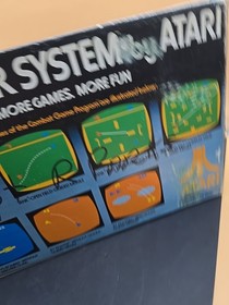 atari 2600 in original box With 29 Games In Box Read DESCRIPTION