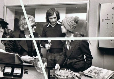 Françoise HARDY - 70's (1974)-Photo de presse originale 20x30cm-avec J. HALLYDAY - Photo 1/2