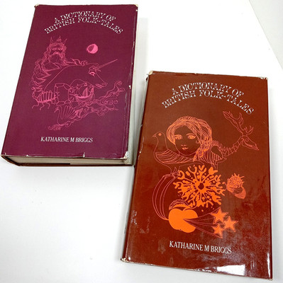 A Dictionary of British Folk Tales Katharine M. Briggs 2 Vol Set Part A 1st Ed