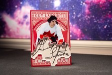 Guy Lapointe 1972 Summit Series Team Canada Signature Cut Card - Autographed