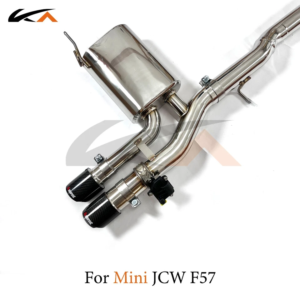 Escape KA Catback para Mini JCW F57 sección trasera acero Foto 3 de 4