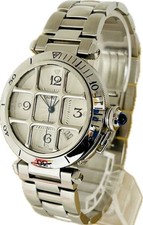 Reloj Automático Hombre CARTIER Pasha Grid W31040H3 2379 Excelente A7067