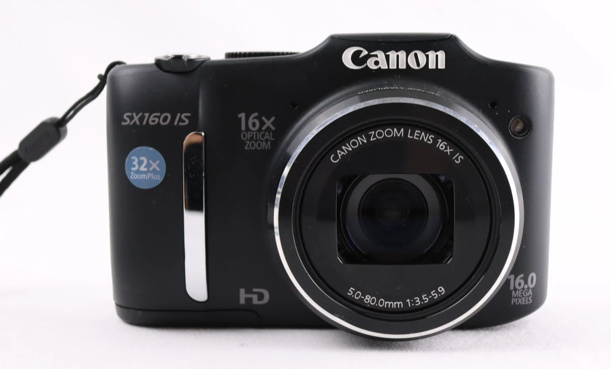 Цифровые фотоаппараты Canon PowerShot SX160 IS - огромный выбор по