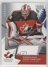2020 Upper Deck Team Canada Juniors Women's WC Jerseys Emerance Maschmeyer 4g7