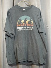 BIGFOOT Hide And Seek World Champion Green T-Shirt Unisex 2XL