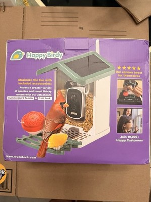 Happy Birdy Smart Bird Feeder With AI Camera
