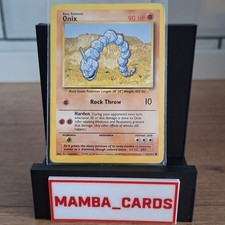 Pokémon TCG Onix Basis-Set 1. Auflage 056/10...