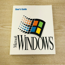 Vintage Microsoft Windows 3.1 User's Guide Excellent Condition