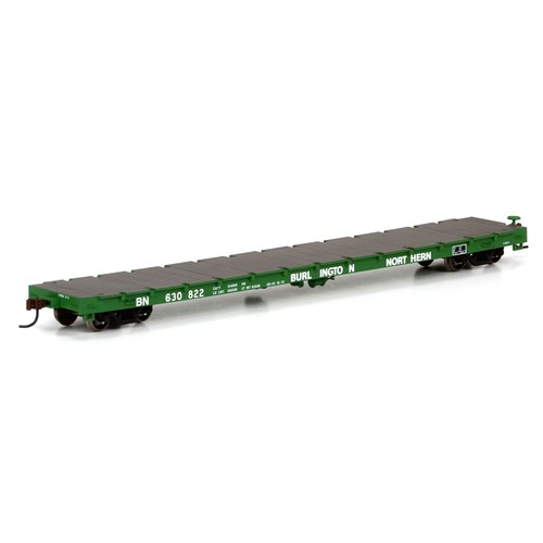 Coche plano Athearn 97817 escala HO Burlington Northern 60' #630822 LN/caja | Condition: Used