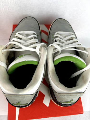 Size 13 - Air Jordan 3 Retro Chlorophyll - Picture 9 of 15