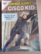 Domingos Alegres presents CISCO KID nº345 1960 Magazine NOVARO SEA MEXICO [G315A]
