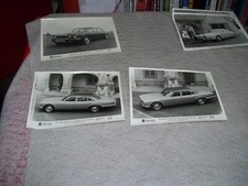 Two ORIGINAL  DAIMLER DOUBLE-SIX VANDEN PLAS  SALOON BL PRESS PHOTOS SEPT  1972