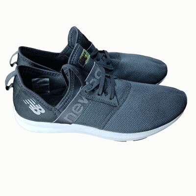 EXCELLENT USED SHOES NEW BALLANCE NERGIZE FUGLCORE GRAY SLIP ON SOCK TRAINER 12