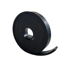 Thick Solid Rubber Strips Sheet Rolls 1/4 .25" Thick X 1" Wide X 10'Long Soli...